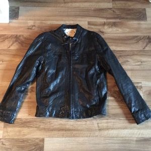 john varvatos converse leather jacket